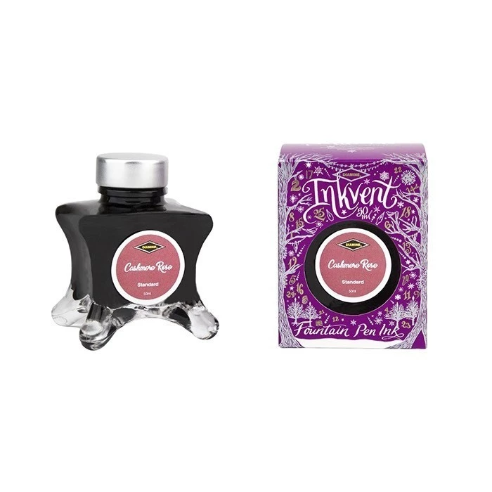 Lọ mực bút máy Diamine  Anh Quốc, Lọ Mực Diamine Inkvent Purple Edition Cashmere Rose Standard 50ml