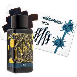 Lọ mực bút máy Diamine  Anh Quốc, Lọ Mực Diamine Teal 30ml