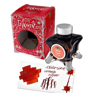 Lọ mực bút máy Diamine  Anh Quốc, Lọ Mực Diamine Inkvent Red Edition Vintage Copper Shimmer 50ml