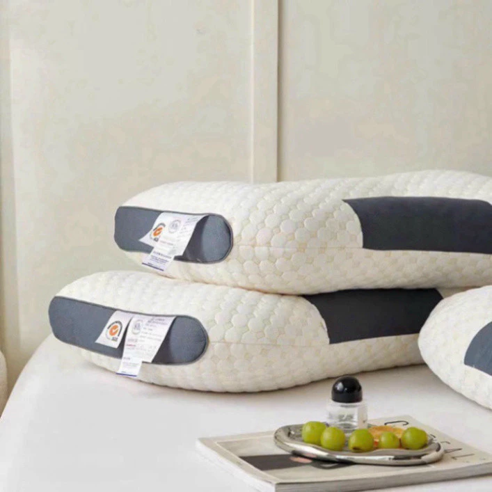 Gối ngủ chống đau vai gáySmart Gadgets, Gối masagas cổ vai gáy vải bông dệt kim cao cấp, lưới thoáng khí siêu mềm mại