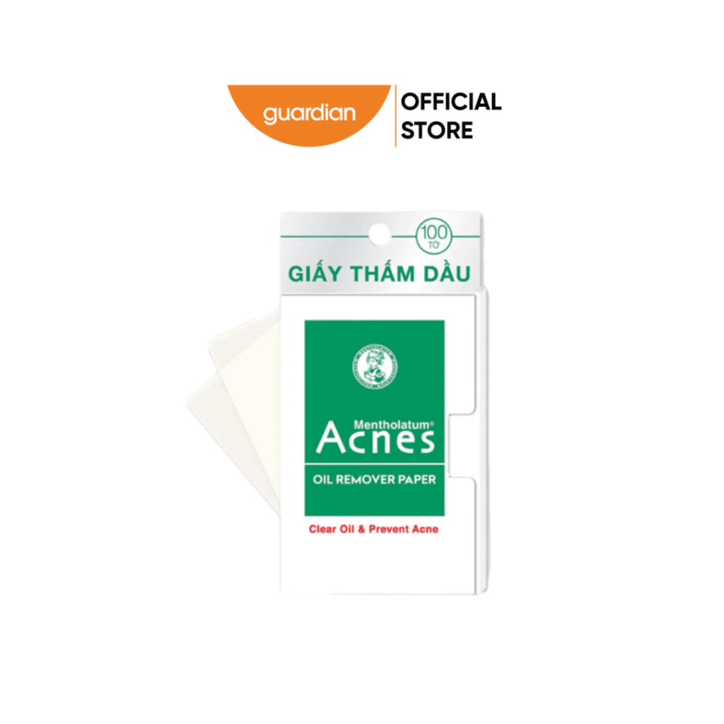 Giấy Thấm Dầu Oil Remover Paper Acnes 100 Tờ