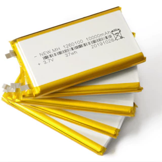 Pin Li-Po 3.7V 10000mAh 1260110 (Lithium Polymer) dung lượng cao tích điện lâu dùng chon dự phòng, Laptop, Loa Bluetooth