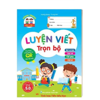 Sách - Luyện Viết Trọn Bộ 5.0 - Ứng Dụng Công Nghệ Mã Qr