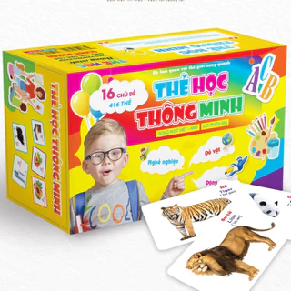 Sách Thẻ học Flashcard - Bộ Thẻ Học Thông Minh (416 Thẻ Flashcards Tiếng Anh 16 Chủ Đề)