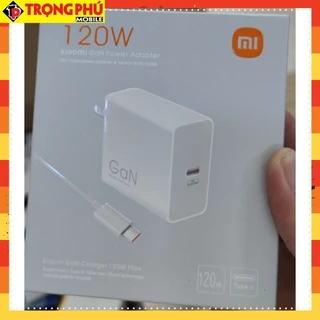 Bộ sạc mi GAN 120w Type C sạc siêu nhanh