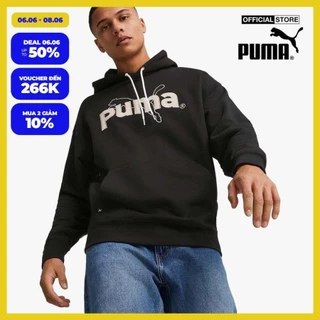 PUMA - Áo hoodie nam TEAM Graphic 538259-01