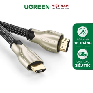 Dây cáp HDMI 2.0/1.4 hỗ trợ độ phân giải cao FullHD 4Kx2K 60Hz 1-15m UGREEN HD102 dạng dây dẹt và dây tròn