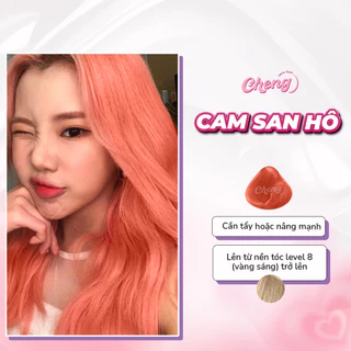 Thuốc Nhuộm Tóc Màu CAM SAN HÔ | Chenglovehair, Chenglovehairs