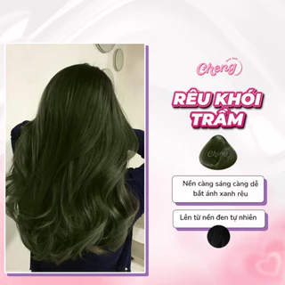 Thuốc nhuộm tóc RÊU KHÓI TRẦM không cần thuốc tẩy tóc Chenglovehairs, Chenglovehair