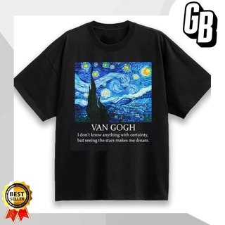 Áo Van Gogh, Áo thun Van Gogh mẫu siêu hot mới nhất, chất thun co giãn 4 chiều thoáng mát