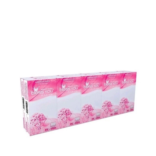 Khăn rút trên Bless You Alavie lốc 10 gói/Chính hãng/Date mới - G14