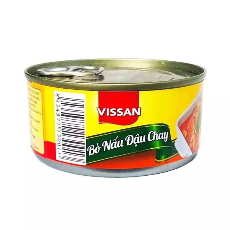 Vissan Bò nấu đậu chay 170g Date 2029 - V84