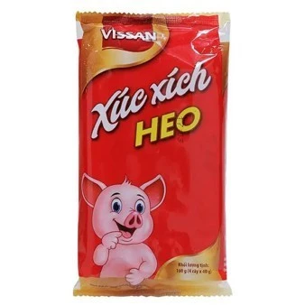 1 Gói Xúc Xích Tiệt Trùng Heo Vissan 160g ( 4 cây x 40g ) - V3