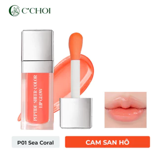 Son dưỡng bóng C'Choi PEPTIDE SHEER COLOR LIP GLOW