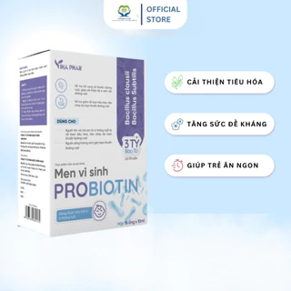 Men vi sinh Probiotin 3 tỷ lợi khuẩn giúp bổ sung lợi khuẩn cải thiện hệ tiêu hóa đường ruột