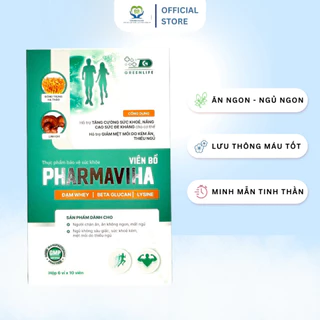 Viên uống hỗ trợ sức khỏe Pharmaviha giúp nâng cao đề kháng cho cơ thể, ăn ngon, ngủ ngon