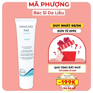 Kem ngừa mụn, giảm nhờn Aknicare Fast