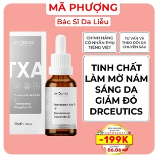 Tinh Chất Làm Mờ Nám Sáng Da Giảm Đỏ TRANEXAMIC ACID 3% + TRANEXAMOYL DIPEPTIDE-23 DrCeutics 30g