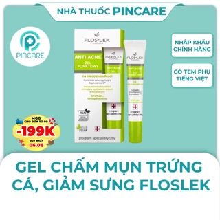 Gel chấm mụn Floslek Anti Acne Spot 20ml - Hàng chính hãng - Nhà thuốc Pincare