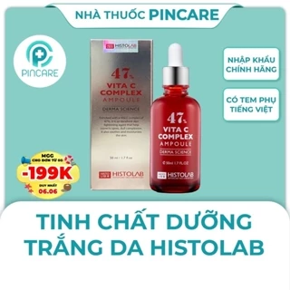 Tinh chất dưỡng trắng da Histolab Vita C Complex Ampoule 47% - Hàng chính hãng - Nhà thuốc PinCare