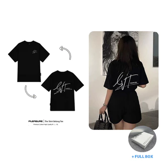 Áo thun PLEASURE/ SVT Tee Cotton 100% Unisex Nam Nữ Form Rộng Tay Lỡ Oversize Local Brand