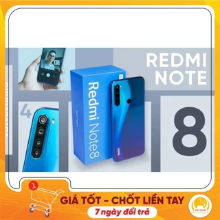 Điện thoại Xiaomi Redmi Note 8 - Cấu Hình Khủng - Giá Rẻ - Pin Siêu Trâu