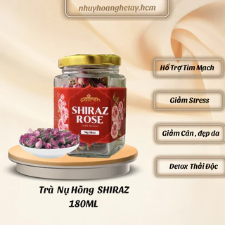 Trà hoa hồng Shiraz Iran - Hoa hồng Iran thơm nhẹ, dễ chịu lọ thuỷ tinh 20g