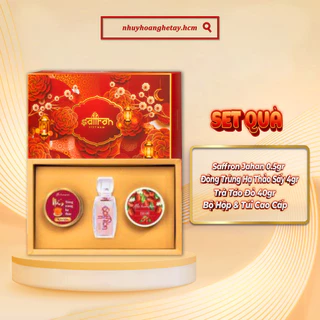 Set quà Tết 2024 Saffron Nhụy Hoa Nghệ Tây Jahan 0.5Gr