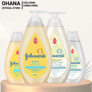 Sữa Tắm Gội Toàn Thân Johnson's Baby Top to toe Bath For Hair And Body (100ml/200ml/500ml)