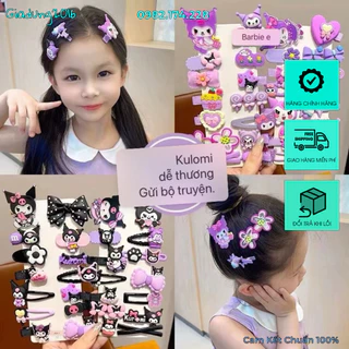 SET 14  KẸP KUROMI dễ thương cho bé gái 2024 14.6 (Tuyển Sỉ)