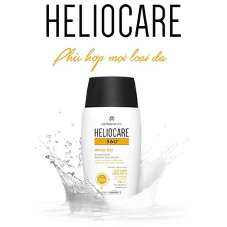 Kem Chống Nắng Giảm Mụn HELIOCARE 360 Water Gel Spf50+ 50ml Da Thường, Hỗn Hợp Và Da Dầu Nhờn