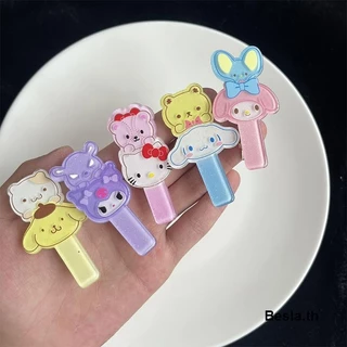 🎀 yakult 🎀SANRIO Kẹp Tóc Bằng Acrylic Họa Tiết Hoạt Hình Đáng Yêu