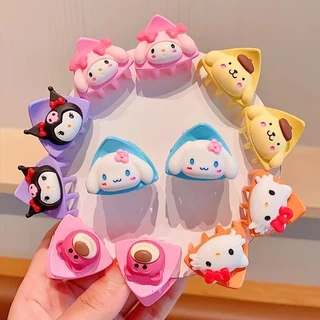 🎀 yakult 🎀Kẹp Tóc Tai Mèo Sanrio Dễ Thương