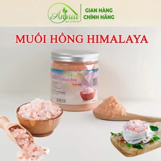 Muối hồng Himalaya Organic nhập khẩu Pakistan dùng làm gia vị nấu ăn, làm đẹp. Nông Sản Annut