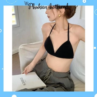 Áo Lót Cotton Đệm Lót 2 Dây Buộc Lưng Bikini Thời Trang Siêu Hot 3306  phanngoc03