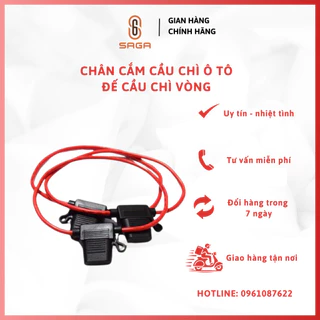 Chân cắm cầu chì ô tô. Đế cầu chì vòng hàng xịn