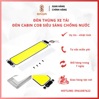 Đèn thùng xe tải. Đèn cabin COB siêu sáng chống nước.