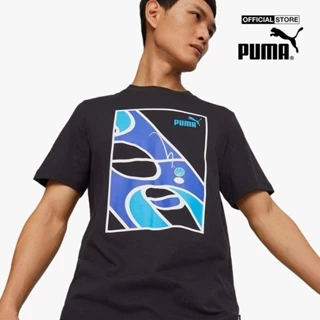 PUMA - Áo thun nam cổ tròn tay ngắn Graphics Court 674481-01