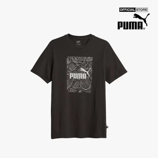 PUMA - Áo thun nam cổ tròn tay ngắn GRAPHICS 677195-01