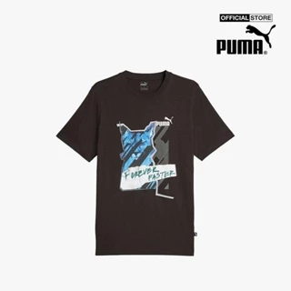 PUMA - Áo thun nam cổ tròn tay ngắn Graphic 677192-01