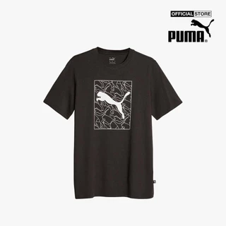 PUMA - Áo thun nam cổ tròn tay ngắn GRAPHICS 677184-01