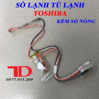 Sò lạnh tủ lạnh Toshiba kèm sò nóng, Sensor cảm biến âm dương tủ lạnh - Điện Lạnh Thuận Dung