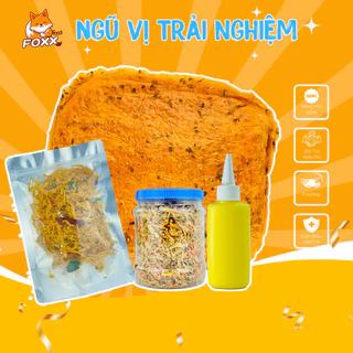 Bánh Tráng Phơi Sương Dẻo Tôm - Combo Ngũ Vị Trải nghiệm - Fox Food Official