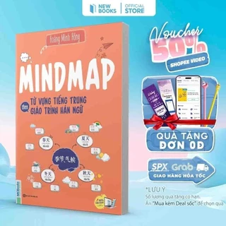 Sách - Mindmap Từ Vựng Tiếng Trung Theo Giáo Trình Hán Ngữ Phát Triển Sự Nghiệp Newbooks