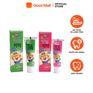Kem Đánh Răng An Toàn Cho Trẻ Em New Pororo Chikka Friend Safety Toothpaste 80g Gomi Mall