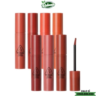 Son 3CE Glaze Lip Tint siu tôn da màu bóng ẩm cho đôi môi căng bóng quyến rũ 5g - Bebeaumall