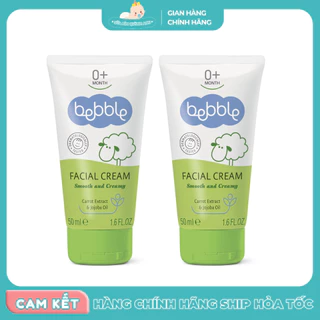 Kem dưỡng ẩm da mặt Bebble Facial Cream 50ml cho trẻ từ sơ sinh