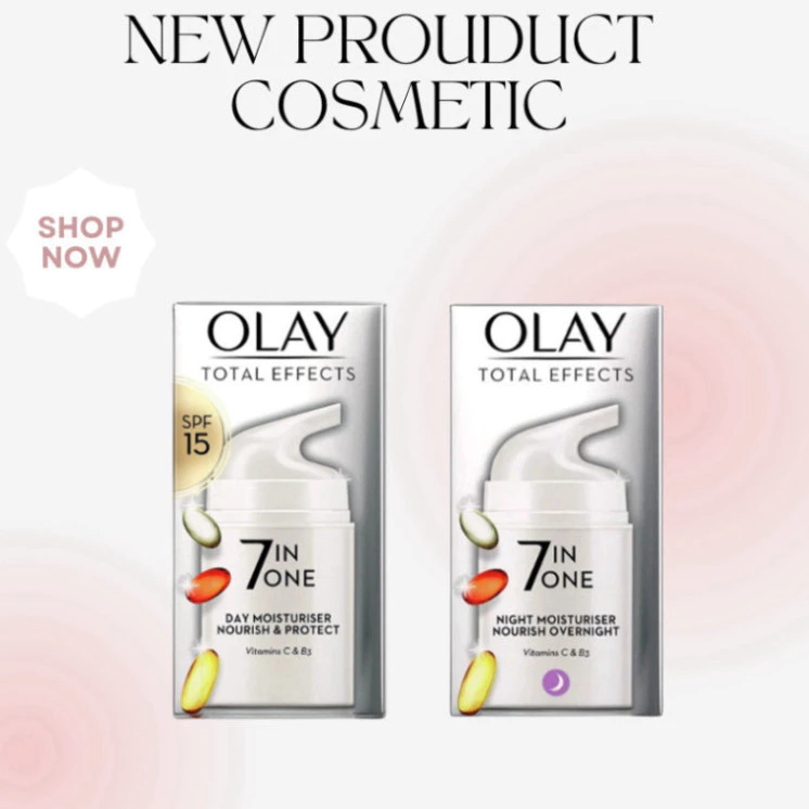 Kem Dưỡng Olay Total Effects 7 In 1 Ngày và Đêm dưỡng da, tái tạo và làm đẹp da một cách tối ưu, chống lão hóa **