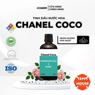 Tinh dầu nước hoa thơm phòng Chanel Coco 73c 50ml, 100ml - Tinh dầu xông phòng nguyên chất iCHARM