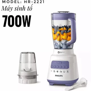 Máy xay sinh tố Philips HR2221 | HR2222 | HR2223 [ Hàng chính hãng, bảo hành 12 tháng ]